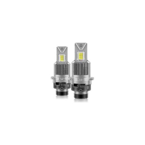 Lampadine a LED per fari D4s, D4r, D2r e D2s, kit di conversione bianco 6000K, kit di sostituzione fari allo xeno HID plug-and-play, D2s senza problemi CANbus