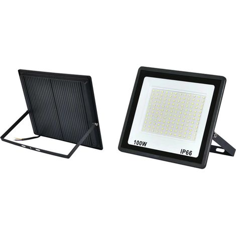 Wasserdichter, blendfreier LED-Fluter für den Außenbereich, geeignet für Stadionbeleuchtung, Tunnelbeleuchtung, kleine Apfelprojektionsfluter, Baumbeleuchtung, schmaler Abstrahlwinkel, 100 W, helles W (1/5)