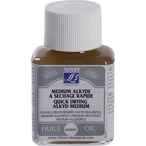 Peinture Additif - Lefranc & Bourgeois - Flacon 75 ml - Transparent - Multicolore - Fournitures de bureau (1/2)