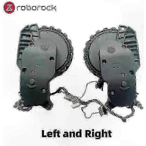 Roues latérales pour aspirateurs Roborock S5 Max, S6 MaxV, S6 Pure, S7 Pro et E4 - Jeu de roues de rechange pour une mobilité accrue (1/4)