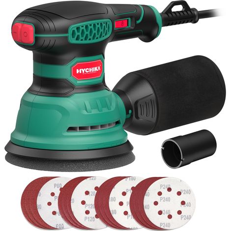Ponceuse Excentrique 300W 12000OPM, 6 Vitesses. (1/5)