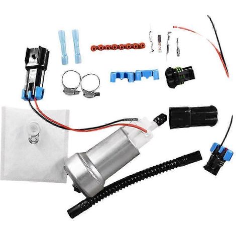 Pompe à carburant haute pression F90000285 400-0085 F90000274 et kit d'installation complet compatibles avec Walbro/TI E85 Honda Civic Accord 1992-2000 (1/5)