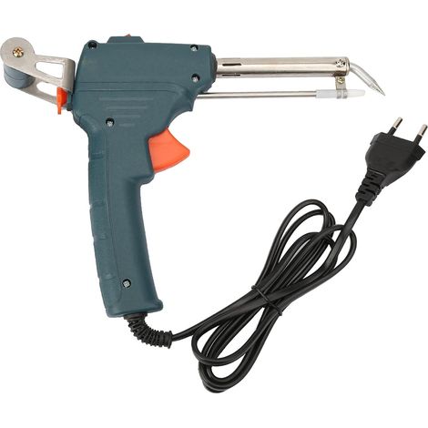 Automatische Lötpistole, Lötpistole aus Zinn aus Aluminiumlegierung mit EU 220 V/60 W Löthalter(2) (1/5)