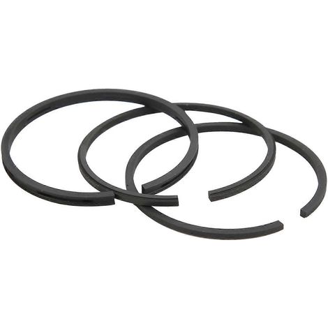3-teiliges Set Kolbenringe als Ersatz für pneumatische Antriebs-Luftkompressoren und Luftpumpen, Dichtungszubehör 48 mm