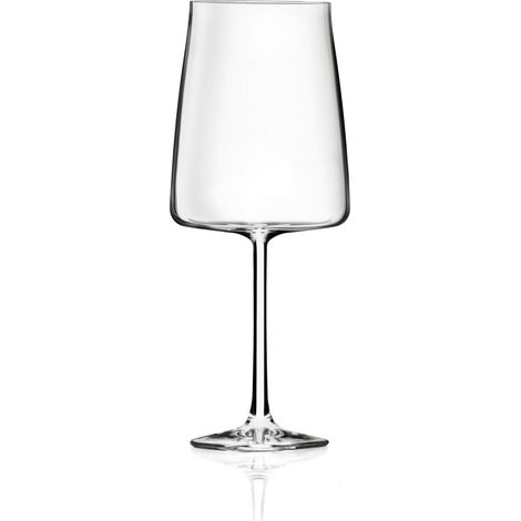RCR Cristalleria Italiana Essential - E65 - Set da 6 Calici Vino in Vetro