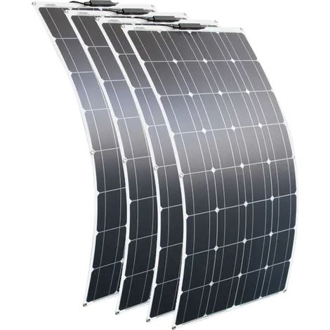 Panneau Solaire, Monocristallin, Design Flexible, Panneau solaire de 400w (1/2)