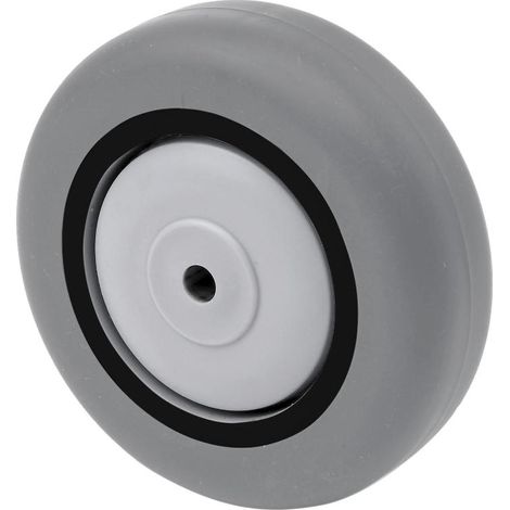 rueda pgisb100cp-6-28 nucleo poliamix y banda goma gris eje bolas (1/3)