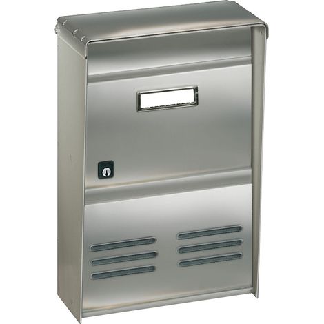 Postisetta 26x12xh37 Alubox Dublo Evo Inox