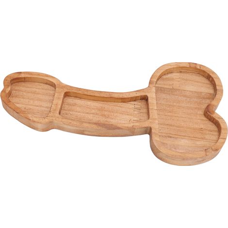 Planche Apéritif Bois Composite en Forme de Trompette pour Cadeau de Pendaison de Crémaillère