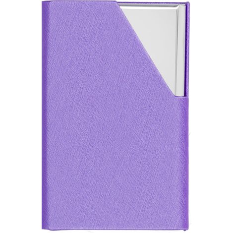 Porte-cartes de visite en acier inoxydable, boîtier innovant pour cartes professionnelles, usage commercial, violet 007 (1/5)
