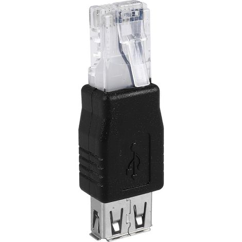 Adaptateur USB-A femelle vers Ethernet RJ45 mâle (1/5)