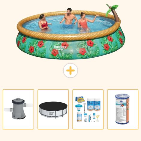 Bestway Bestway Fast Set Ronde - 457x84 cm - 5-pièces S208 (1/5)