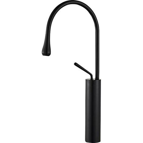 Badezimmer-Waschtischunterschrank, schwenkbares Edelstahlbecken, Warm- und Kaltwasserhahn (1/5)