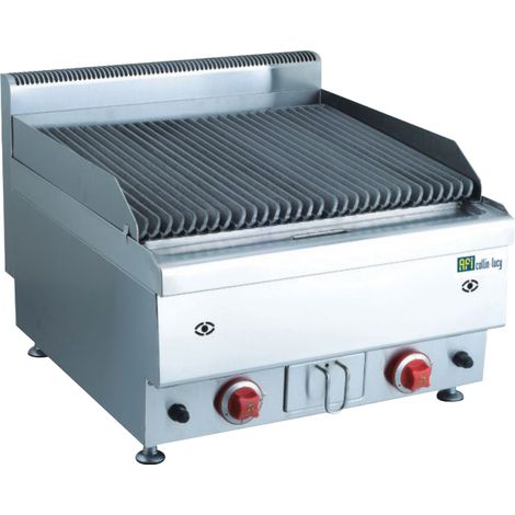Grill Pierre de Lave au Gaz en Inox Gamme Top 650 - 14,4 kW - AFI Collin Lucy