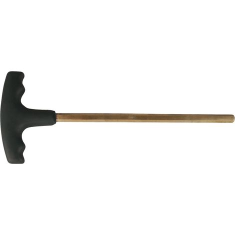 KS Tools BRONZEplus Innensechskant-Winkelstiftschlüssel mit T-Griff 8 mm  lang