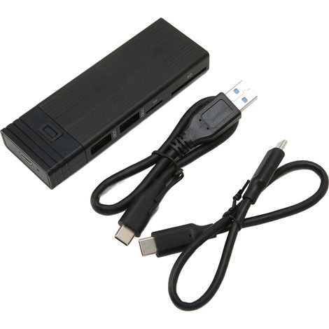 Boîtier SSD USB-C 10Gbps dissipateur thermique efficace pour M.2 NVME, compatible tablettes, ordinateurs, consoles de jeux et PS5 (1/5)