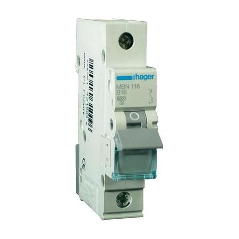 DISJONCTEUR DE PROTECTION DE CIRCUIT B10 A HAGER MBN110