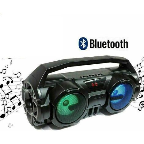 Trade Shop - BLUETOOTH-LAUTSPRECHER USB WIFI TRAGBARER DRAHTLOSER LAUTSPRECHER KS-S1 - (1/5)