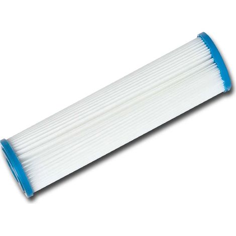 Inserto plisado de 10 x 2,5 pulgadas, 20 micras, USTM EL20