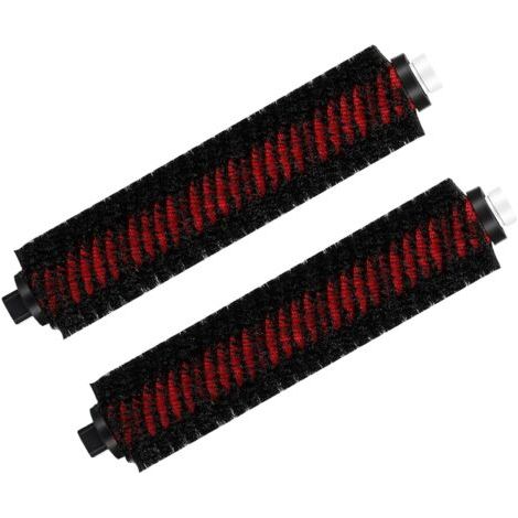 Lot de 2 tampons de vadrouille, brosse de nettoyage haute vitesse compatible avec les aspirateurs robots Roborock S8 Pro Ultra et S7 MaxV Ultra, brosse à rouleau autonettoyante amovible et lavable (1/5)