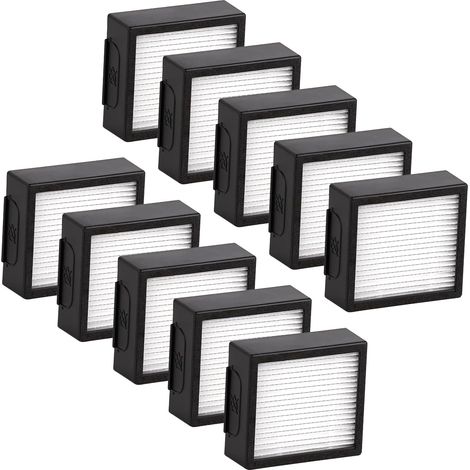 (10 Piezas) Combo J7+ Filtro Hepa De Repuesto Compatible Con Accesorios De Filtro Hepa Para Irobot Roomba Combo J7+/ Combo J9+ Robot Aspirador (1/5)