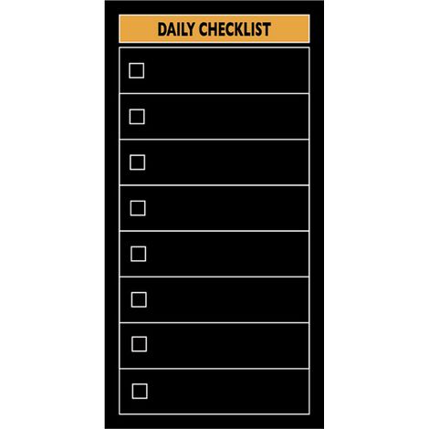 Tableau blanc magnétique effaçable à sec, auto-adhésif pour toute surface lisse (1/5)