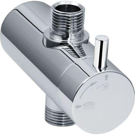 Bristan C SDIVR C Contemporary Rear-fed wall mounted diverter