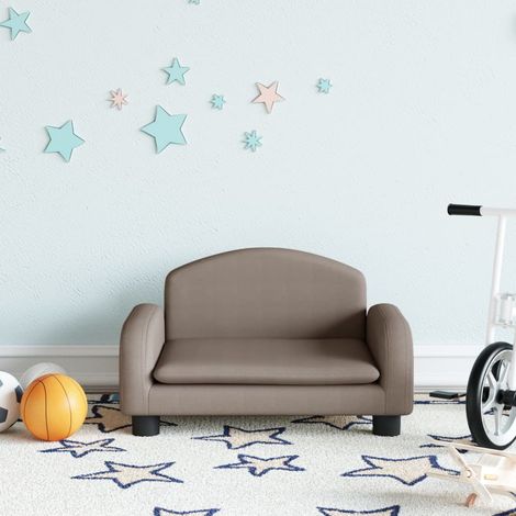 Canapé pour enfants,Canapé de Salon,Fauteuil Club taupe 50x40x30 cm tissu DGBDF996348 (1/5)