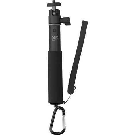 Perche télescopique XSORIES U-Shot Monochrome - Noir - Longueur 18-49 cm - Poids max 3 Kg (1/2)