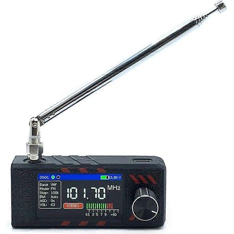 0.5-108Mhz Mini SI4732 Full-Band DSP Récepteur Radio, Supports FM AM (MW et SW) et SSB Built-In Casque Amplificateur (1/5)