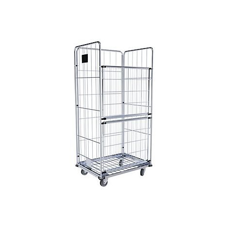 kaiserkraft Carrello per biancheria 3 lati alt x largh x