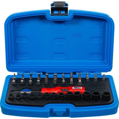 BGS juego destornilladores de impacto salida cuadrado exterior 6,3 mm (1/4") 36 piezas - 72005 (1/4)