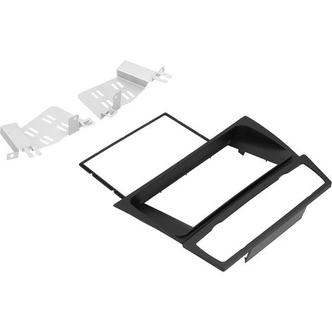Kit de Cadre Console Centrale pour Autoradio 2DIN BMW Série 3 E90/E91/E92/E93 2004-2012, Panneau de Tableau de Bord (1/5)