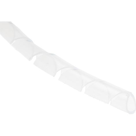 Gaine de câble spiralée RS PRO, Ø 4mm  4.5mm, en Polyéthylène ( Prix pour Bobine de 30 Mètres )