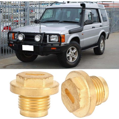 bouchons de vidange différentiel en laiton avec joints toriques, adaptable Land Rover Discovery 2, jeu de 2 pièces (1/5)