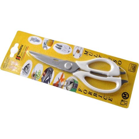 Svanera forbice multiuso cm 20 da cucina, pizza, pollo, acciaio qualità buona