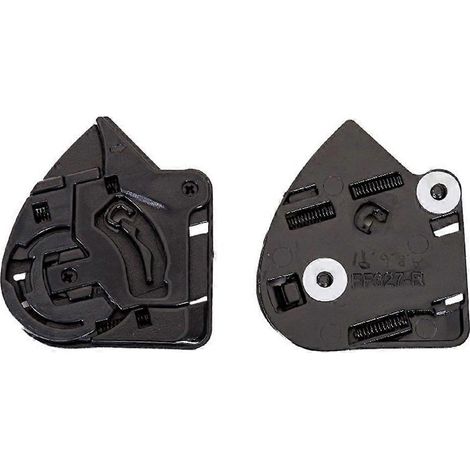 Paar Helmvisierbasis, FF327 kompatible Seitenplatte, Ersatzvisierhalterung für Motorradhelme, Schutzzubehör.