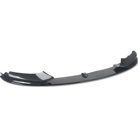 Divisor del parachoques delantero, material ABS, estilo deportivo, aspecto de fibra de carbono. (1/2)