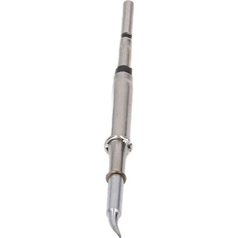 Embout de fer à souder en acier inoxydable, pointe coudée fine S20 IS, remplacement pour C115, accessoires métalliques mini intégrés, pièces détachées. (1/5)