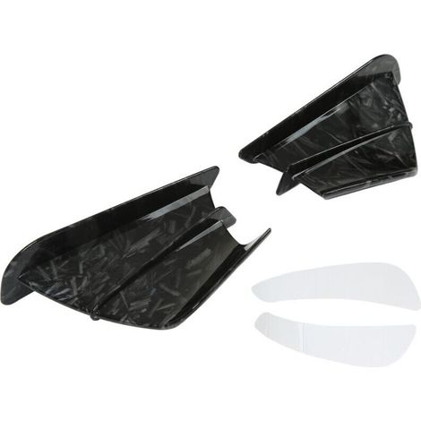 UlisemBecquet latéral à aile fixe modifié pour moto, adapté au motif marbre brillant Yamaha R1 R3 R25 (1/4)