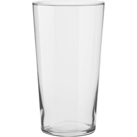 Vase Conique - Hauteur 30 Cm - Transparent - Usage Intérieur Décoration - 1 Pièce (1/5)