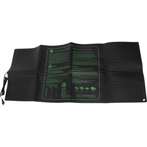 Tapis chauffant étanche pour semis, professionnel et flexible, pour la germination des graines de plantes, idéal pour le jardinage (prise US 100-120 V). (1/5)