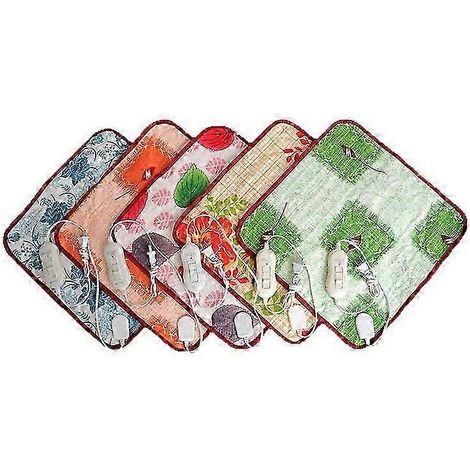 Coussin chauffant électrique pour chien/chat 40 x 40 cm, 18 W, température réglable, couverture pour animaux de compagnie (1/5)