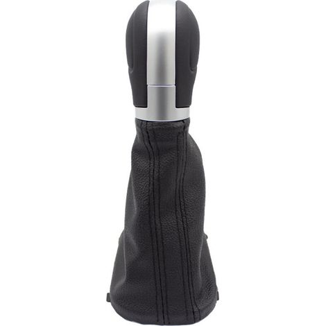 Adapté à la Volkswagen Golf 6, ce cache-pommeau de levier de vitesse automatique noir avec protection anti-poussière est un ensemble monobloc destiné aux modifications intérieures.