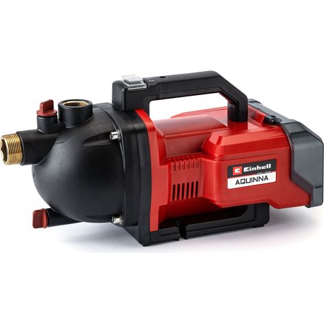 Einhell Pompe d'arrosage sans fil AQUINNA 36/30 - Solo PXC (36V, bouchons de remplissage et de purge, protection thermique, poignée de transport) Livré sans Batterie ni Chargeur (1/5)