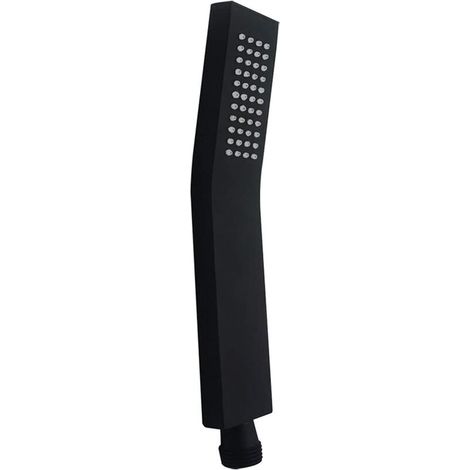 royaluxe - Pommeau de douche à main en laiton Pommeau de douche carré haute pression d'eau Pommeau de douche à fonction unique de luxe Pommeau de douche en silicone (1/5)