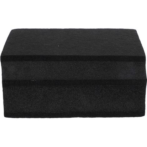 Tapis anti-vibrations pour mixeur - 20 x 15 x 9,5 cm - Tapis anti-bruit multicouche épais et absorbant les chocs pour mixeur et extracteur de jus (1/5)