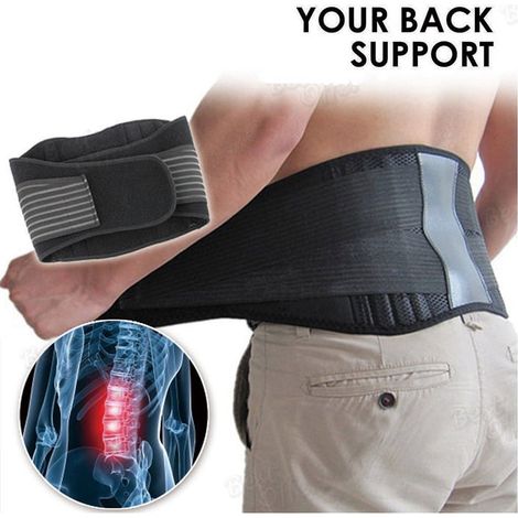 Ceinture De Soutien Lombaire - Néoprène Magnétique - Maintien Postural Et Soulagement Des Douleurs Lombaires - 1 Pièce (1/5)