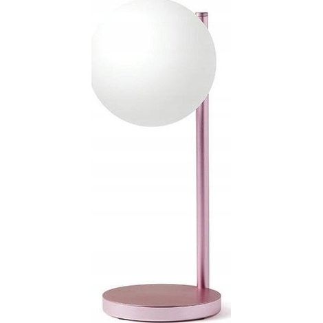Lampada a LED Lexon Bubble con caricatore a induzione 15W, luce rosa, 1 pz. (1/3)
