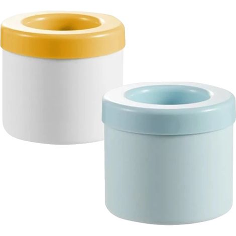 Stampo per ghiaccio, design in silicone di grandi dimensioni, portatile e facile da usare, 2 pezzi (1/2)